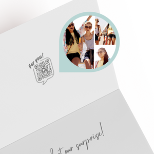 Video Greeting Card with Video & Photos "Thinking of You"