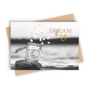 Video Greeting Card with Video & Photos "Dream Big"