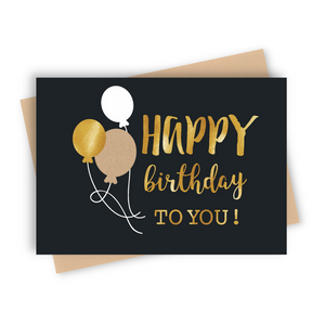 Video Greeting Card with Video & Photos "Happy B-Day to You"