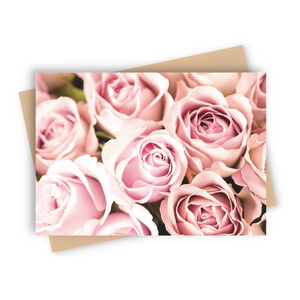 Video Greeting Card with Video & Photos "Roses"