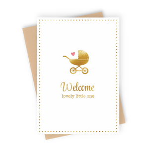 Video Greeting Card with Video & Photos "Welcome"