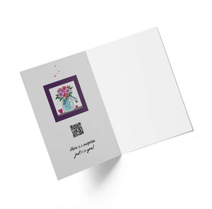 3D Video Greeting Card "With Love Inside" with your video message